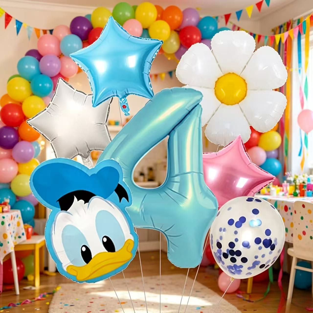 Supply Wedding Venue - Classic Cartoon Duck Foil Balloon Assortment