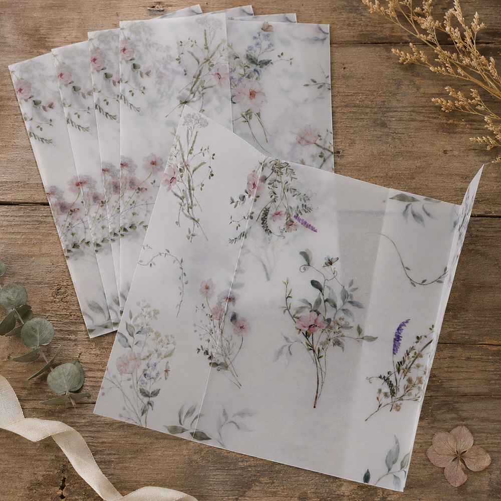 20/50pcs Vellum Wrap with Wate - مراجعة Wedding Envelopes وسعره