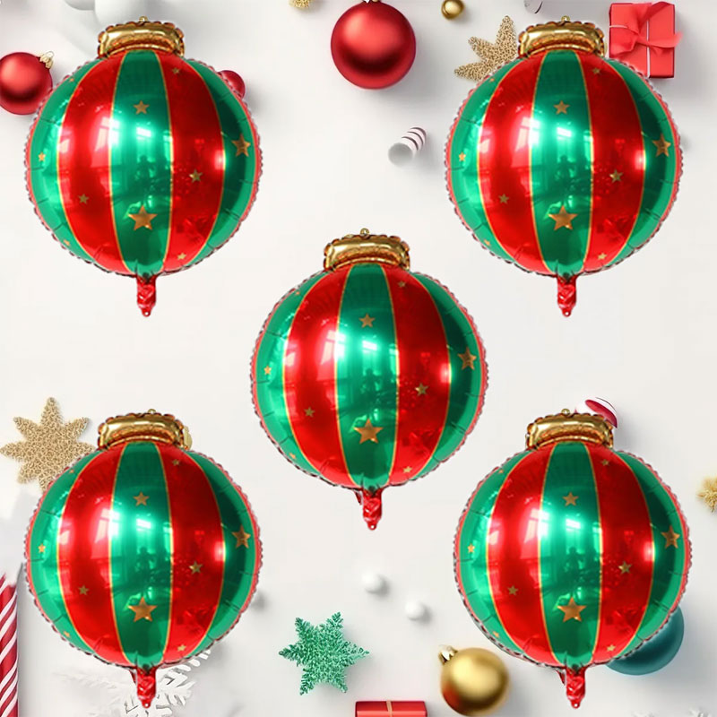5pcs Red Green Christmas Ball  - مراجعة Wedding/Event Supply Store وسعره