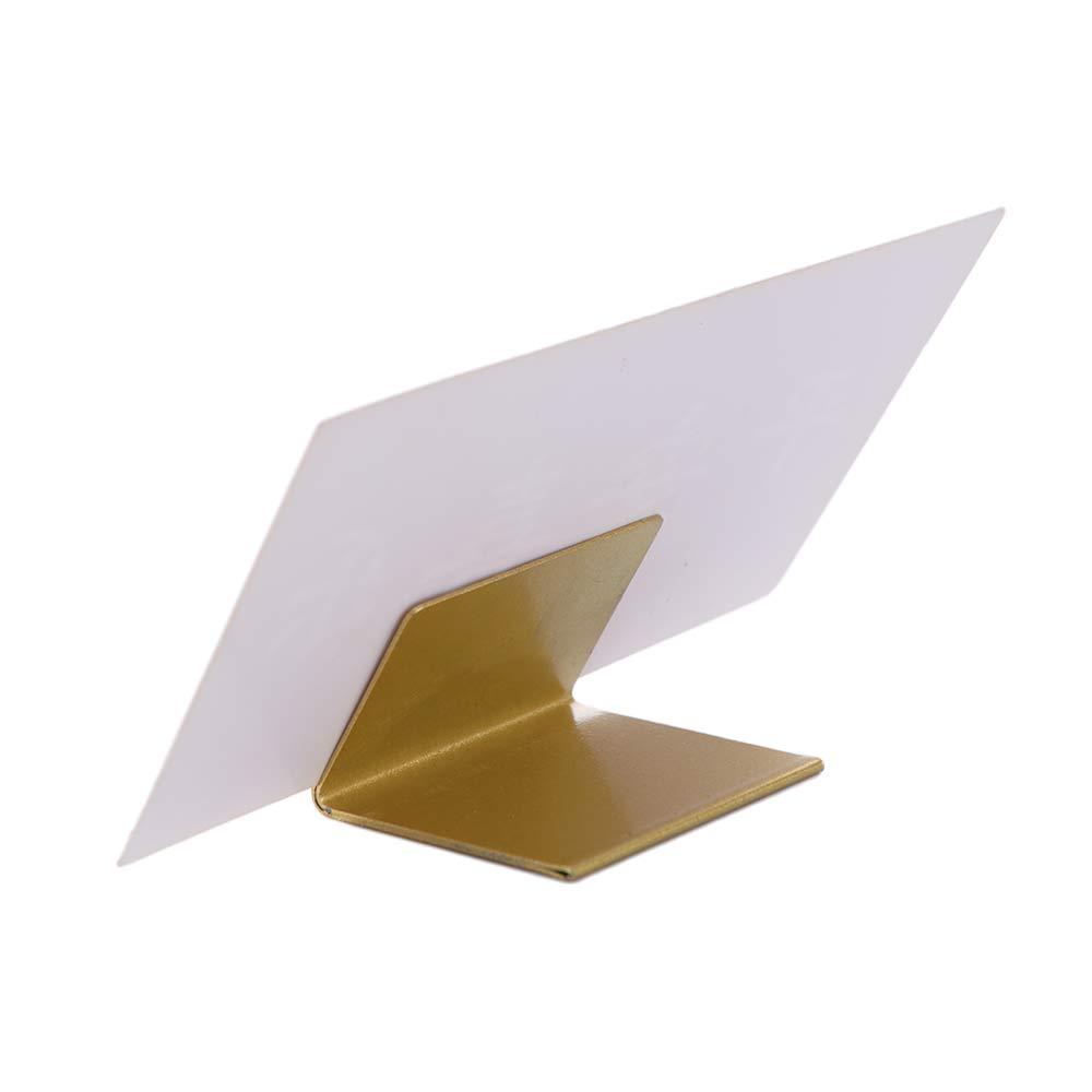 Table Number Stands Metal Name - مراجعة Table Number Gold وسعره