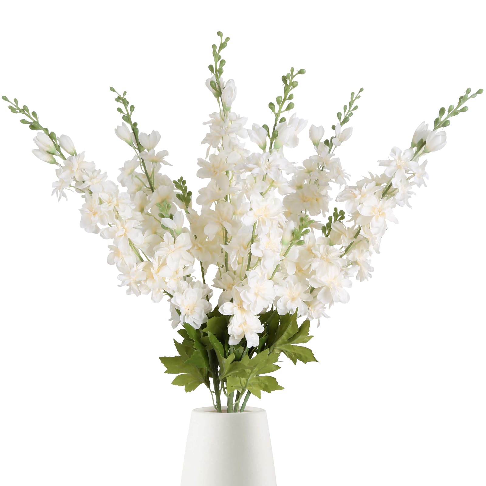 2pc Artificial Flowers Long St - مراجعة Centerpiece Vase Tall وسعره