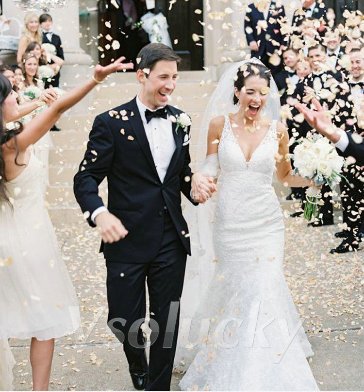 100pcs/pack Silk Rose Petals T - مراجعة Supply Wedding Venue وسعره