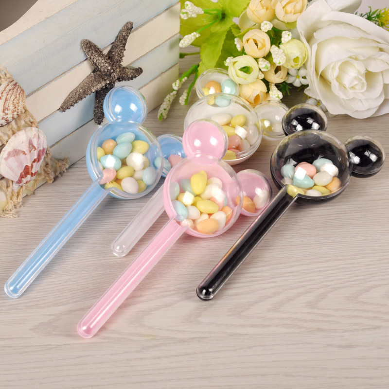 24pcs/lot Plastic Candy Box We - مراجعة Wedding Favor Box وسعره