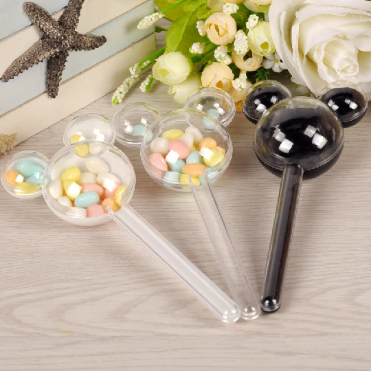 24pcs/lot Plastic Candy Box We - مراجعة Wedding Favor Box وسعره
