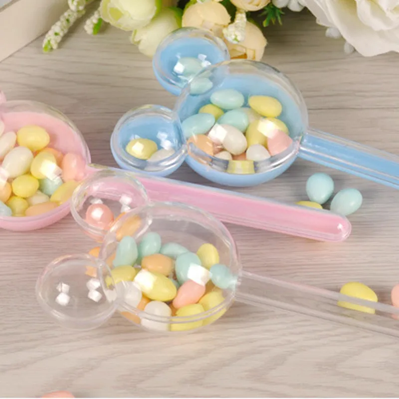 24pcs/lot Plastic Candy Box We - مراجعة Wedding Favor Box وسعره