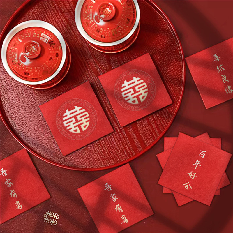 60Pcs/Set Red Envelope Wedding - مراجعة Wedding Envelopes وسعره
