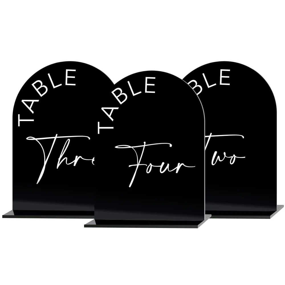 Gold Mirror Acrylic Table Numb - مراجعة Table Number Gold وسعره