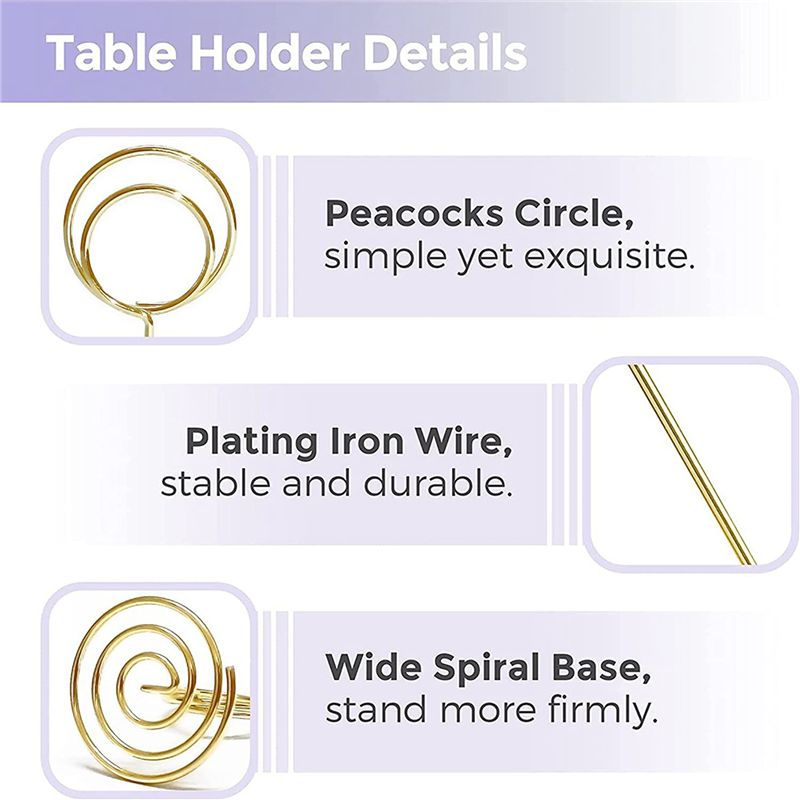 ABRB-Table Number Holders 60Pc - مراجعة Table Number Gold وسعره