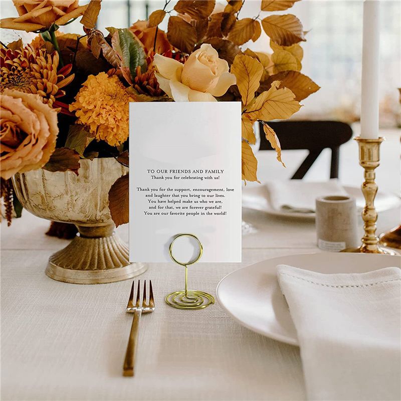 ABRB-Table Number Holders 60Pc - مراجعة Table Number Gold وسعره