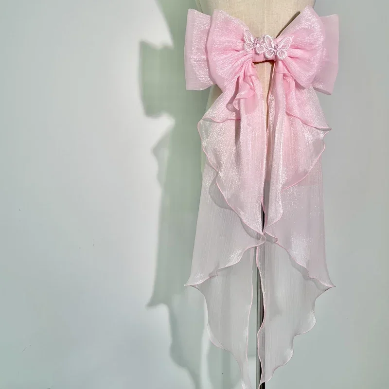 Trailing Bow Shiny Silk Double - مراجعة Wedding Dress Supply وسعره