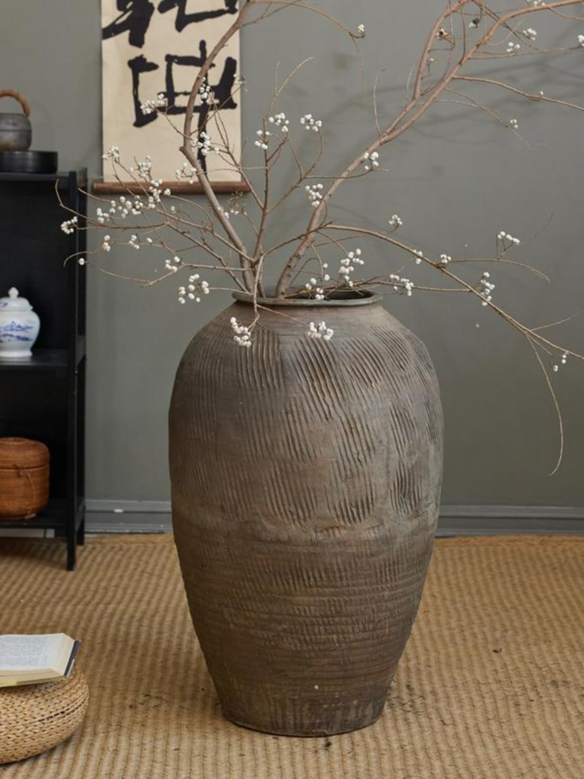 Retro Vintage Large Terracotta - مراجعة Centerpiece Vase Tall وسعره