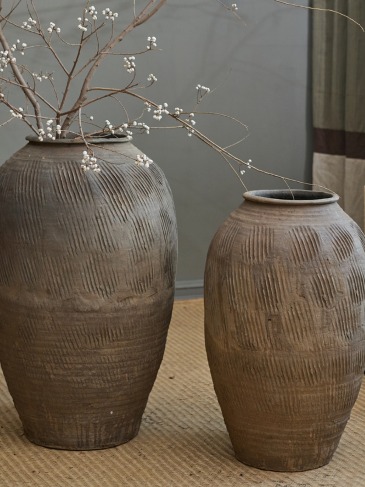 Retro Vintage Large Terracotta - مراجعة Centerpiece Vase Tall وسعره