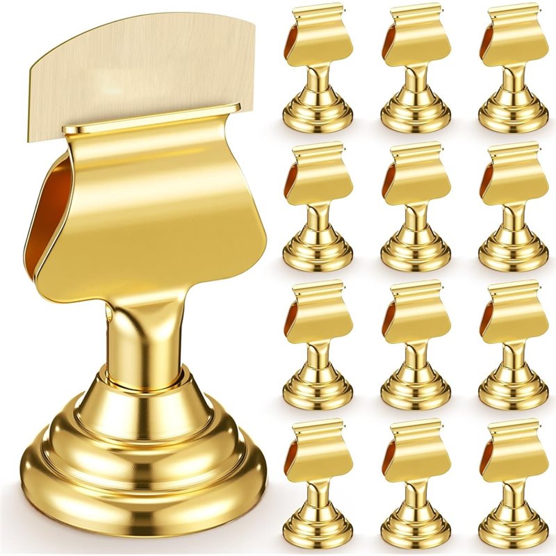 ~Latest Model 12Pcs Gold Mini  - مراجعة Table Number Gold وسعره