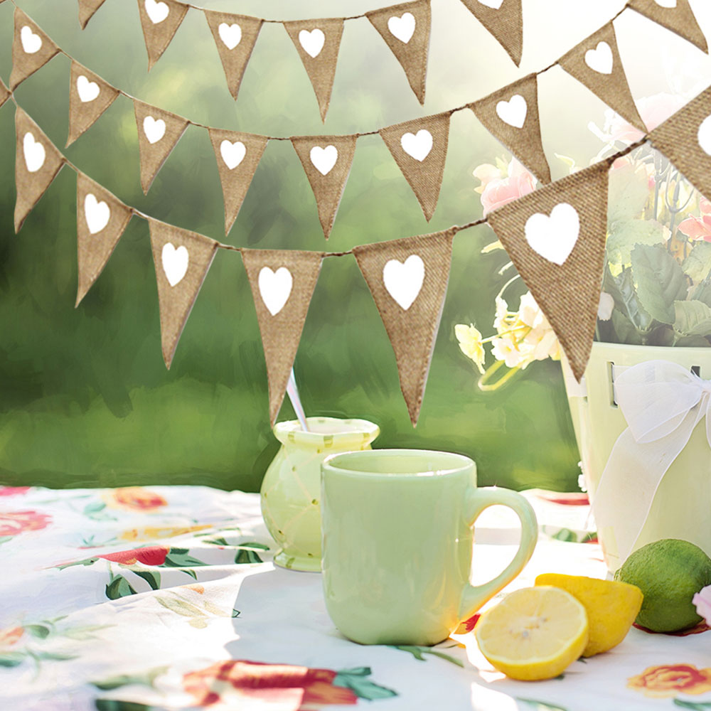 Vintage Banner Love Heart Rust - مراجعة Wedding Ceremony Supply وسعره