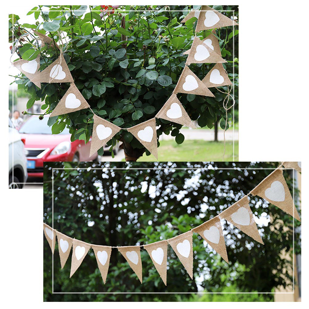 Vintage Banner Love Heart Rust - مراجعة Wedding Ceremony Supply وسعره