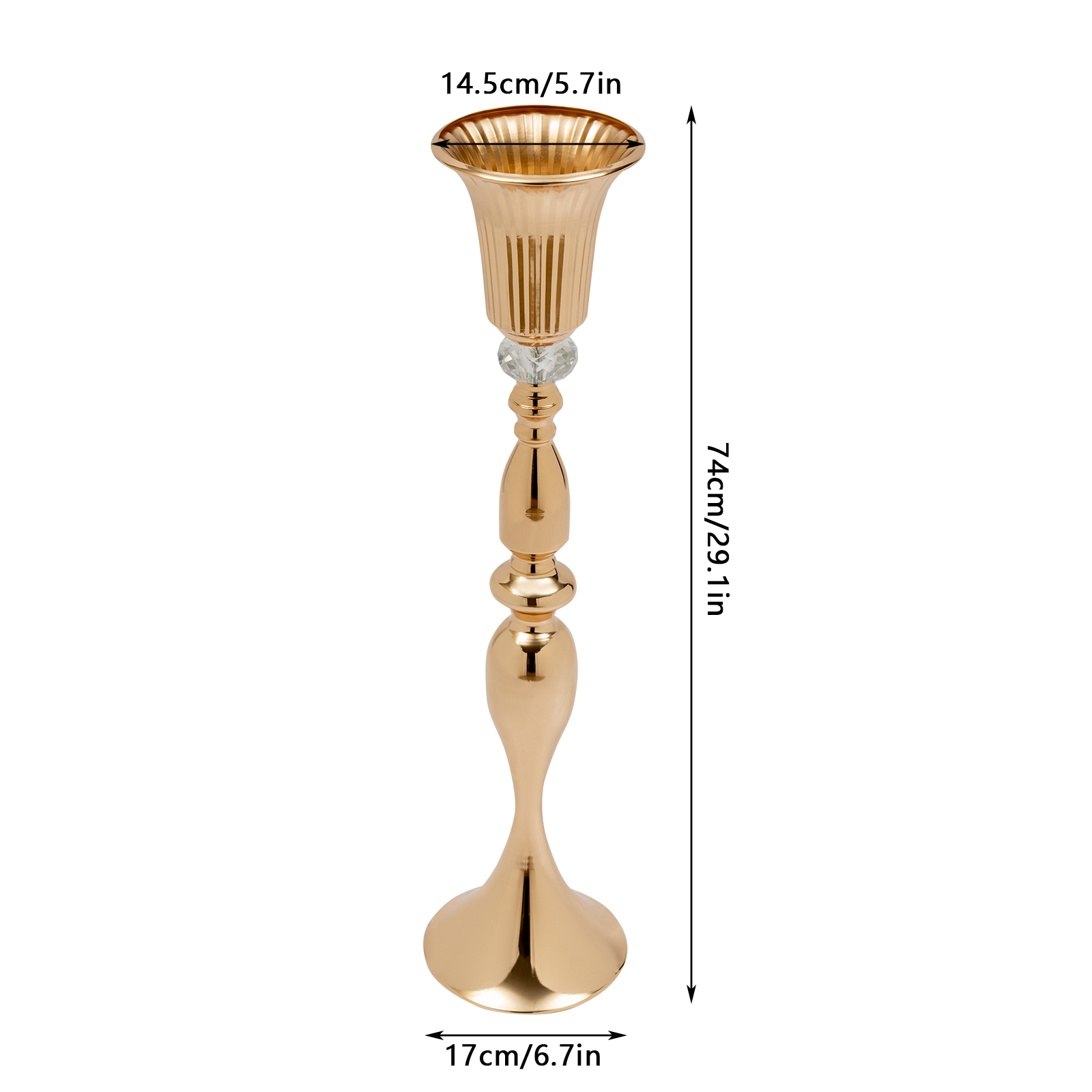 10 Pcs 29.1in Tall Flower Vase - مراجعة Centerpiece Vase Tall وسعره