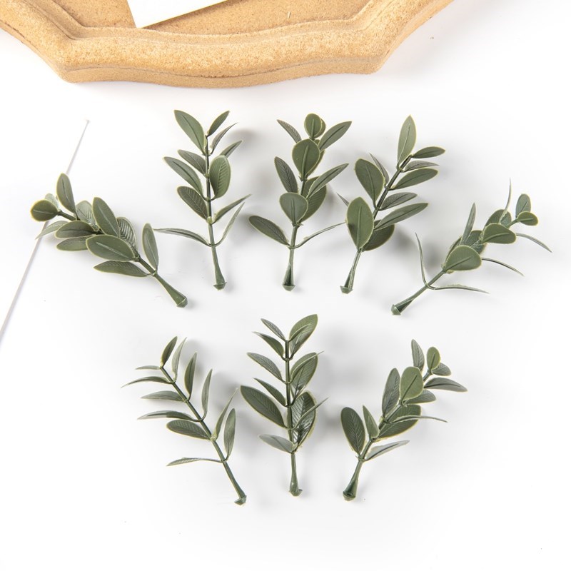 50/100PCS Artificial Plants Le - مراجعة Wedding Favor Box وسعره