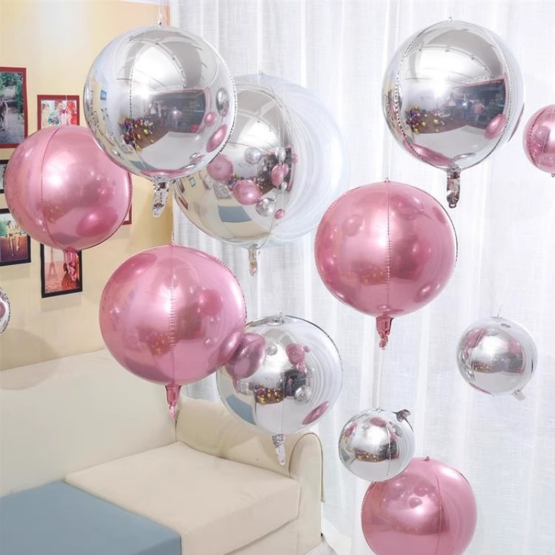 5pcs 10 18 22 Inch 4D Round Me - مراجعة Wedding/Event Supply Store وسعره