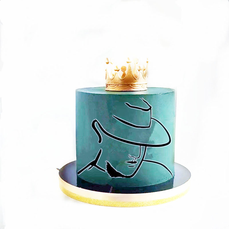 Sketch Face Acrylic Birthday C - مراجعة Suit Supply Wedding Party وسعره