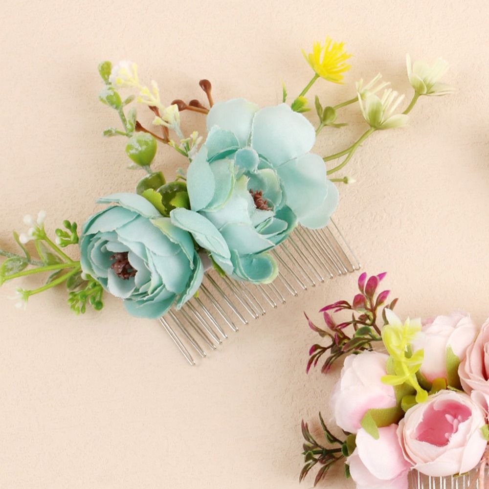 Flower Hair Comb Elegant Brida - مراجعة Wedding Ceremony Supply وسعره