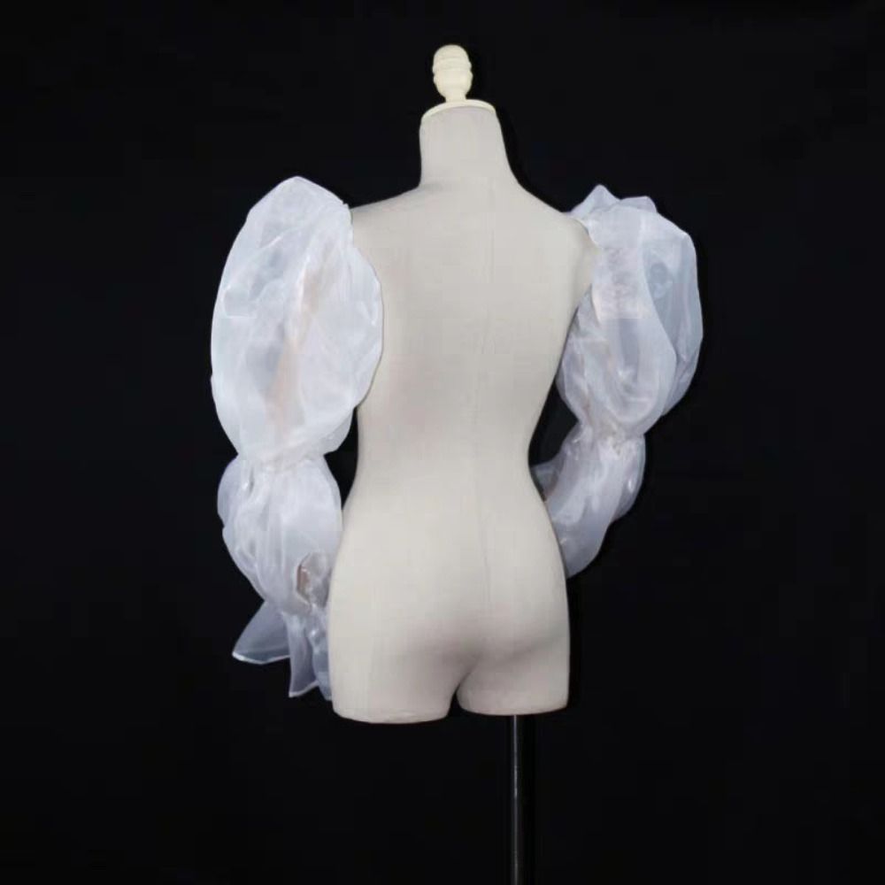 Elegant Puff Wedding Arm Sleev - مراجعة Wedding Dress Supply وسعره