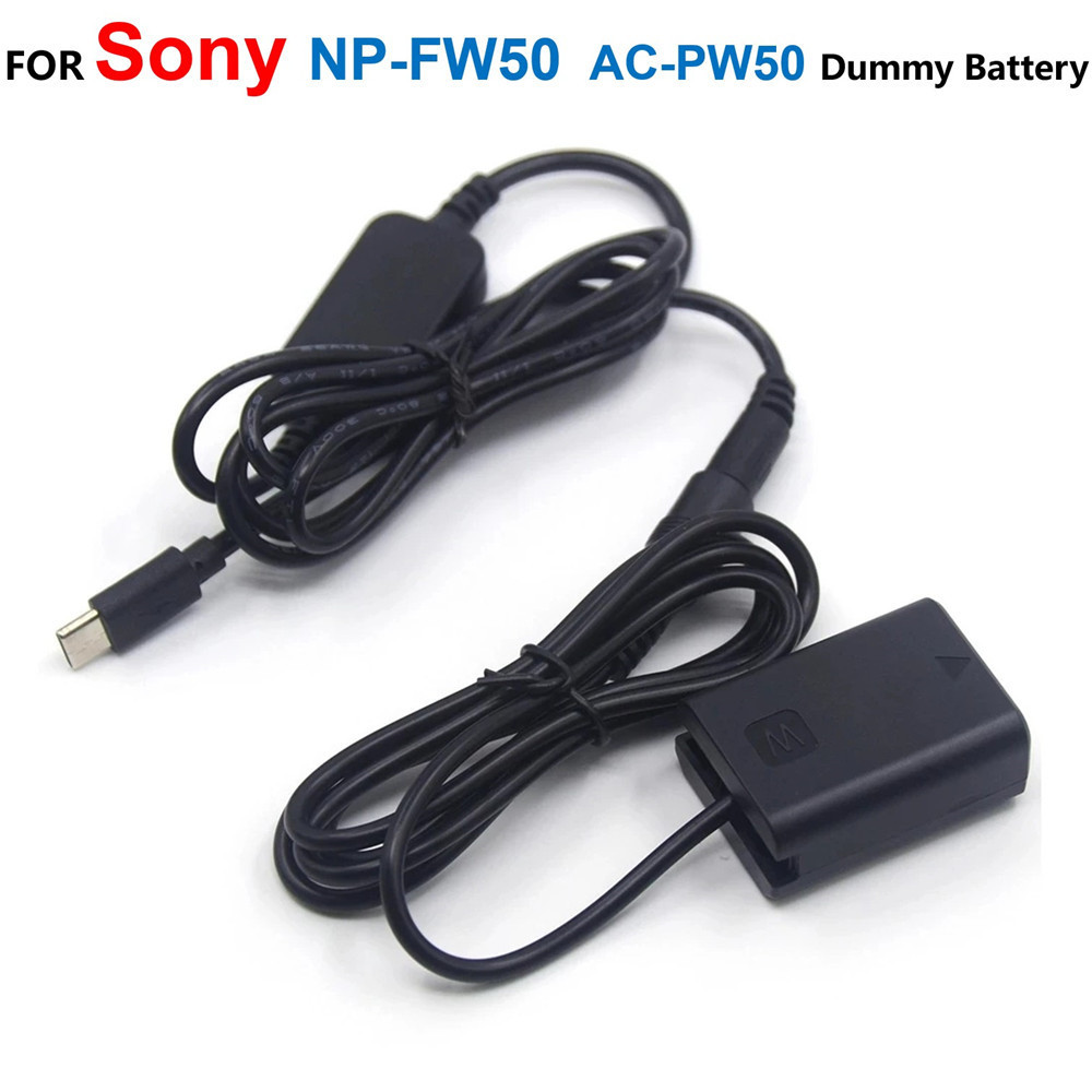 NP-FW50 AC-PW20 Dummy Battery+ - مراجعة Wedding Power Supply وسعره