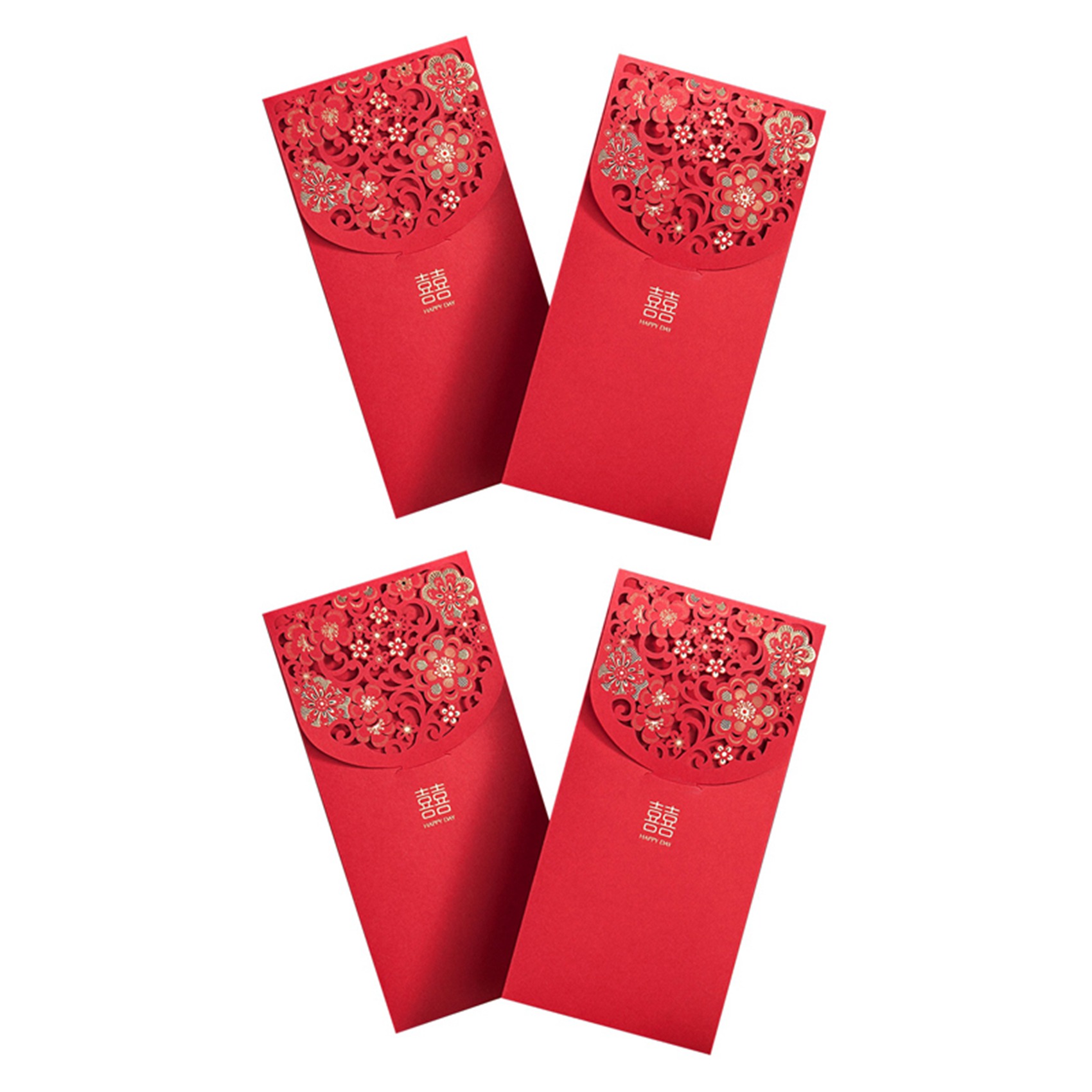 20PCS Chinese Red Envelopes Lu - مراجعة Wedding Envelopes وسعره