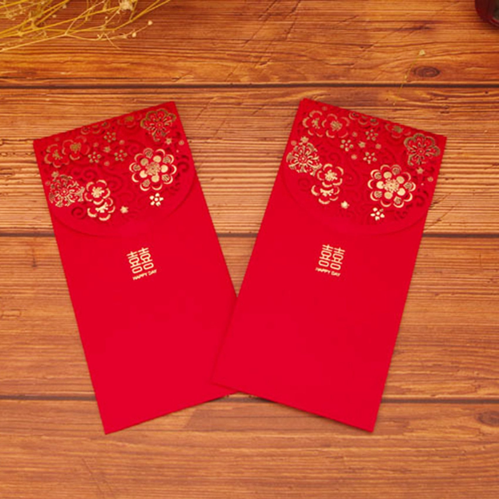 20PCS Chinese Red Envelopes Lu - مراجعة Wedding Envelopes وسعره