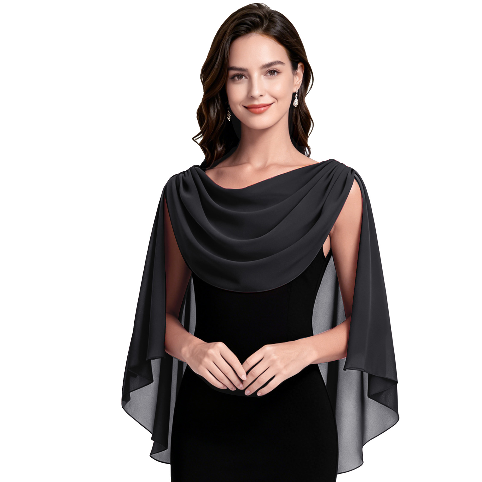 Cowl Neck Shawls Wraps for Wom - مراجعة Wedding Dress Supply وسعره