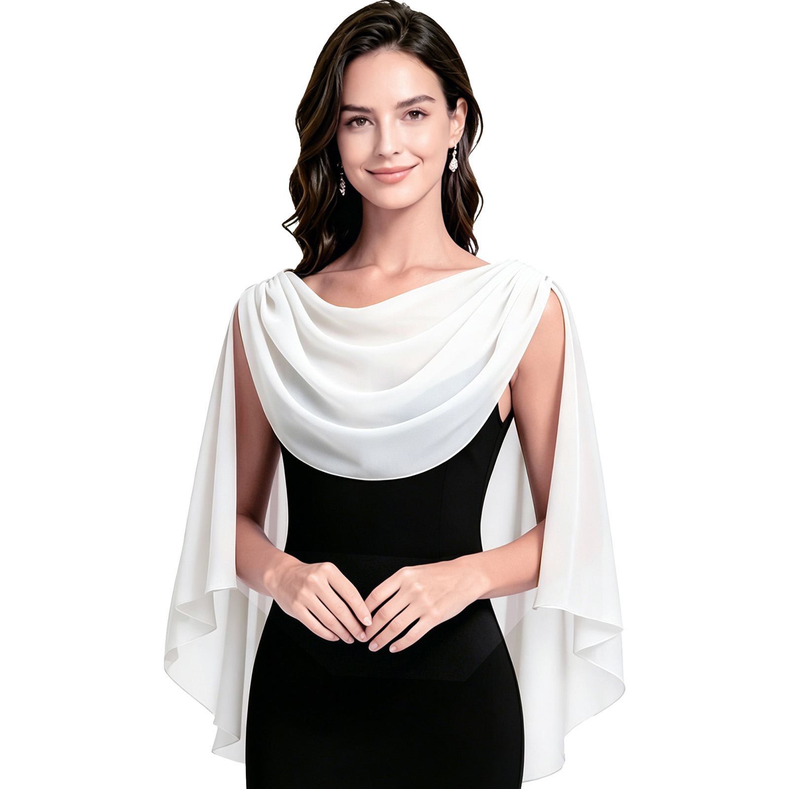 Cowl Neck Shawls Wraps for Wom - مراجعة Wedding Dress Supply وسعره