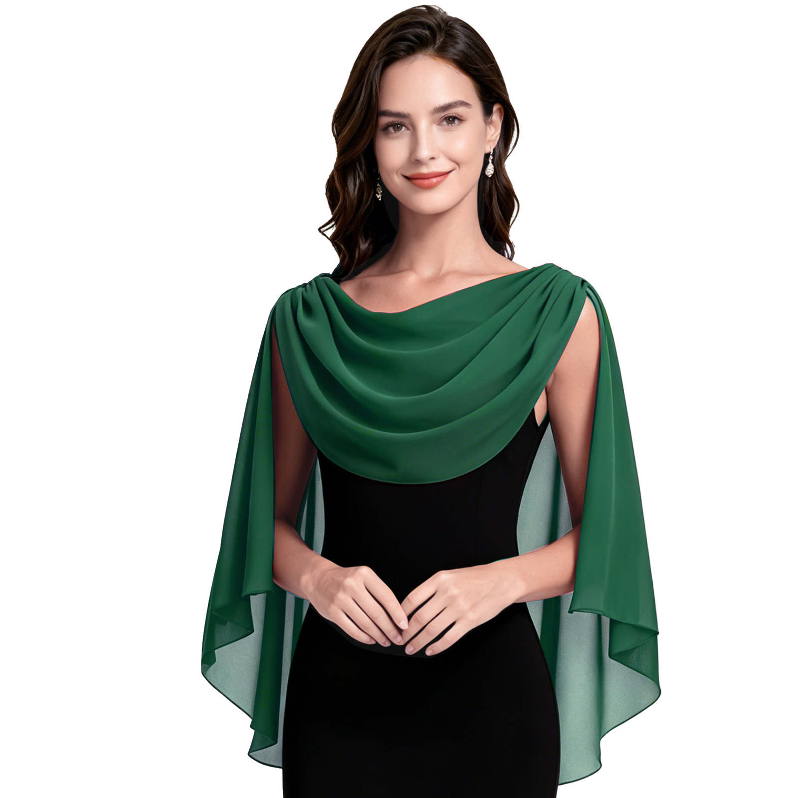 Cowl Neck Shawls Wraps for Wom - مراجعة Wedding Dress Supply وسعره