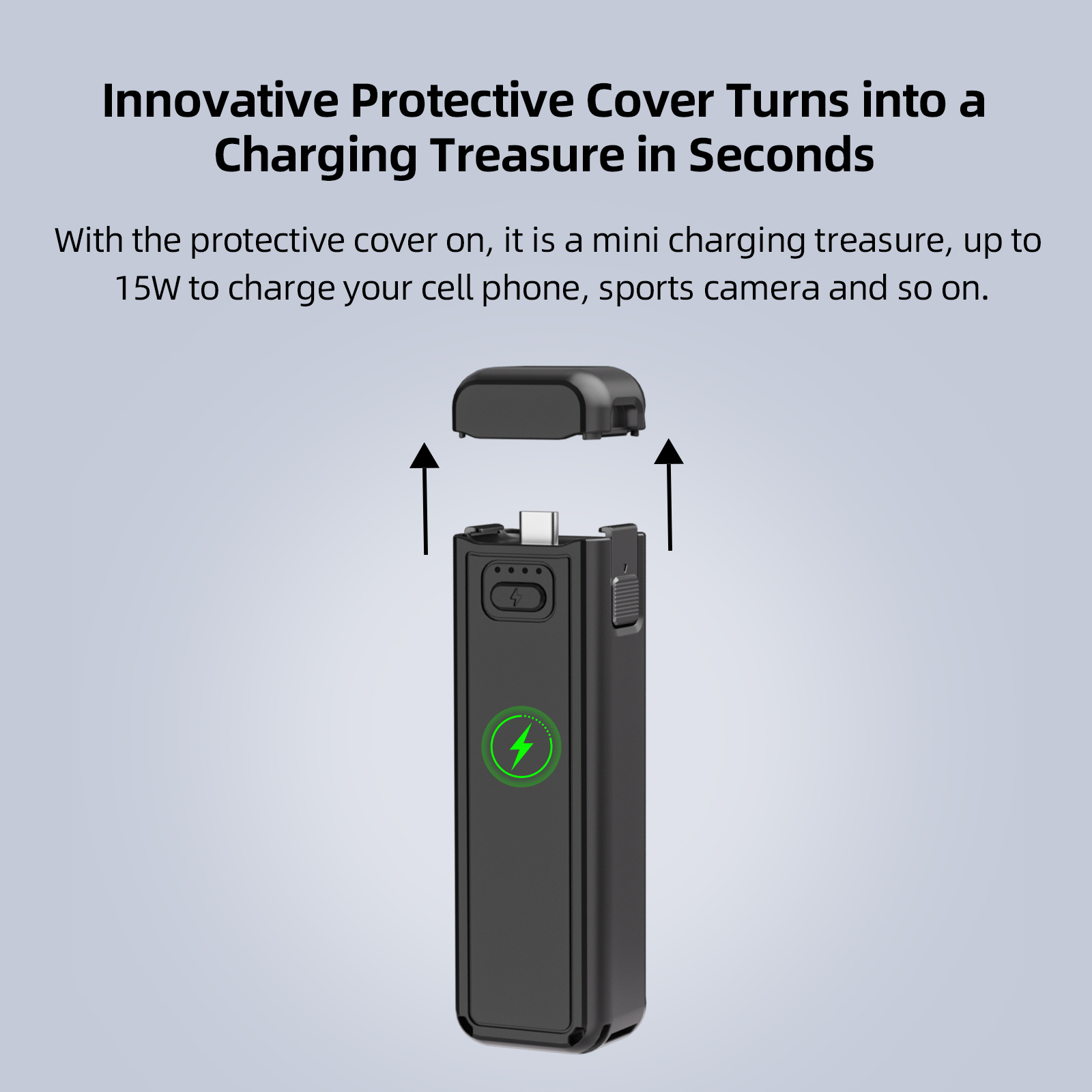 Action Camera Charging Handle  - مراجعة Wedding Power Supply وسعره