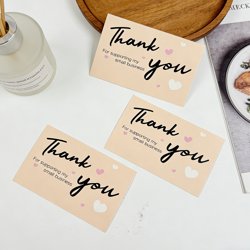 50/100pcs Thank You Cards, for - مراجعة Wedding/Event Supply Store وسعره