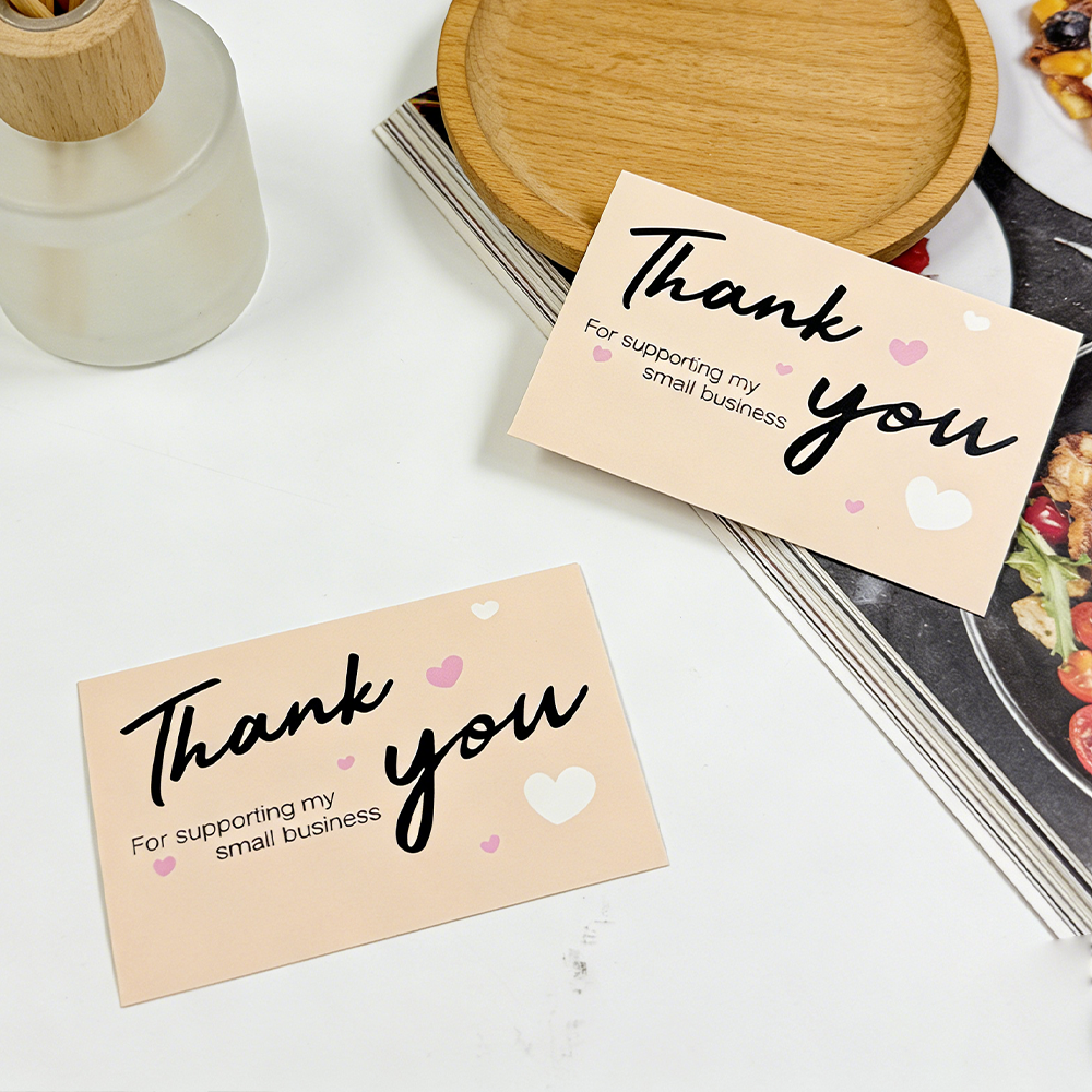 50/100pcs Thank You Cards, for - مراجعة Wedding/Event Supply Store وسعره