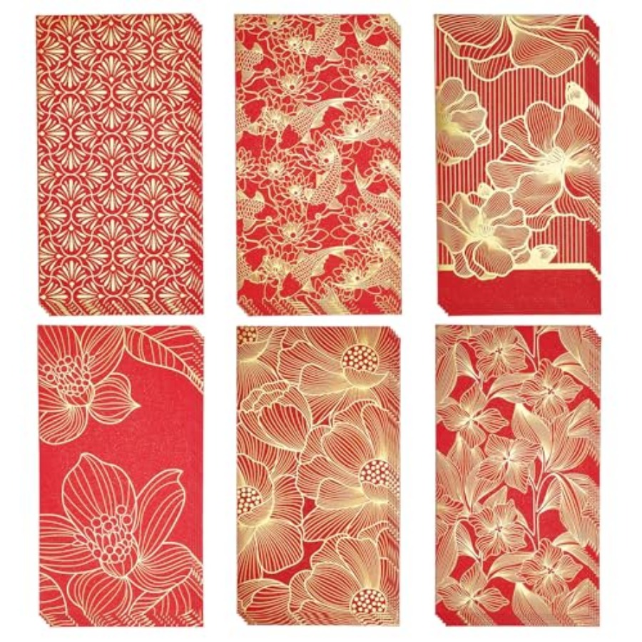 30 PCS Chinese New Year Red En - مراجعة Wedding Envelopes وسعره