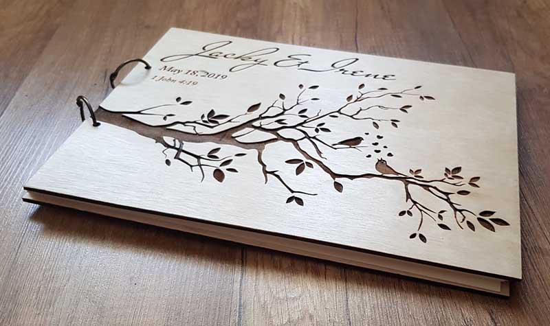 Personalized Engraved  Wooden  - مراجعة Wedding Ceremony Supply وسعره