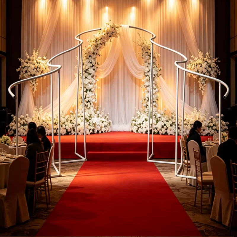 Luxury Wave Shape Frame Outdoo - مراجعة Wedding/Event Supply Store وسعره