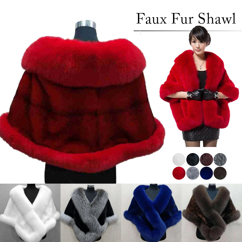 Women Winter Faux Mink Fox Fur - مراجعة Wedding Dress Supply وسعره