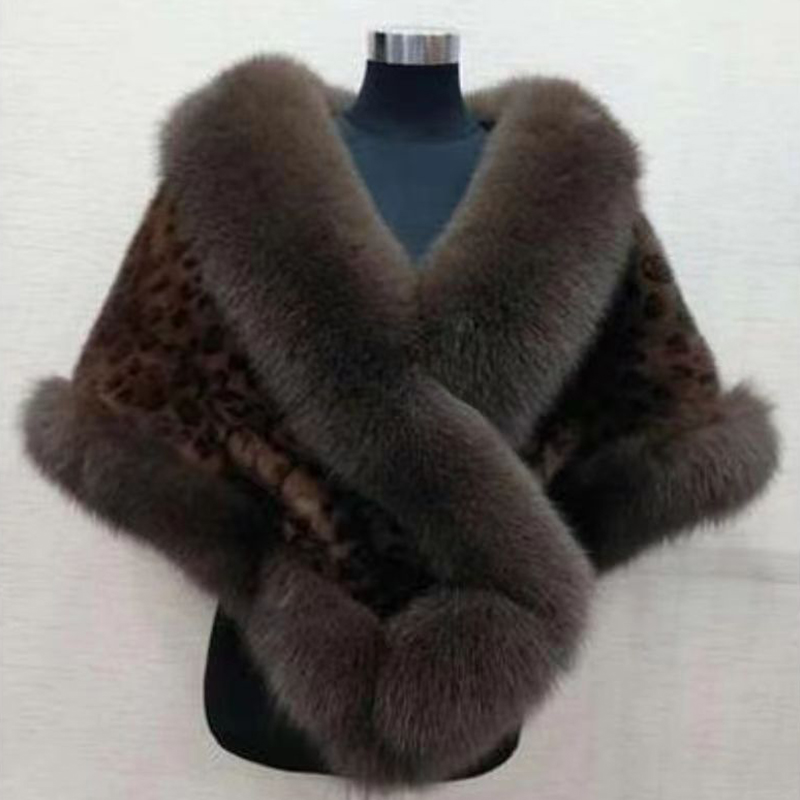 Women Winter Faux Mink Fox Fur - مراجعة Wedding Dress Supply وسعره