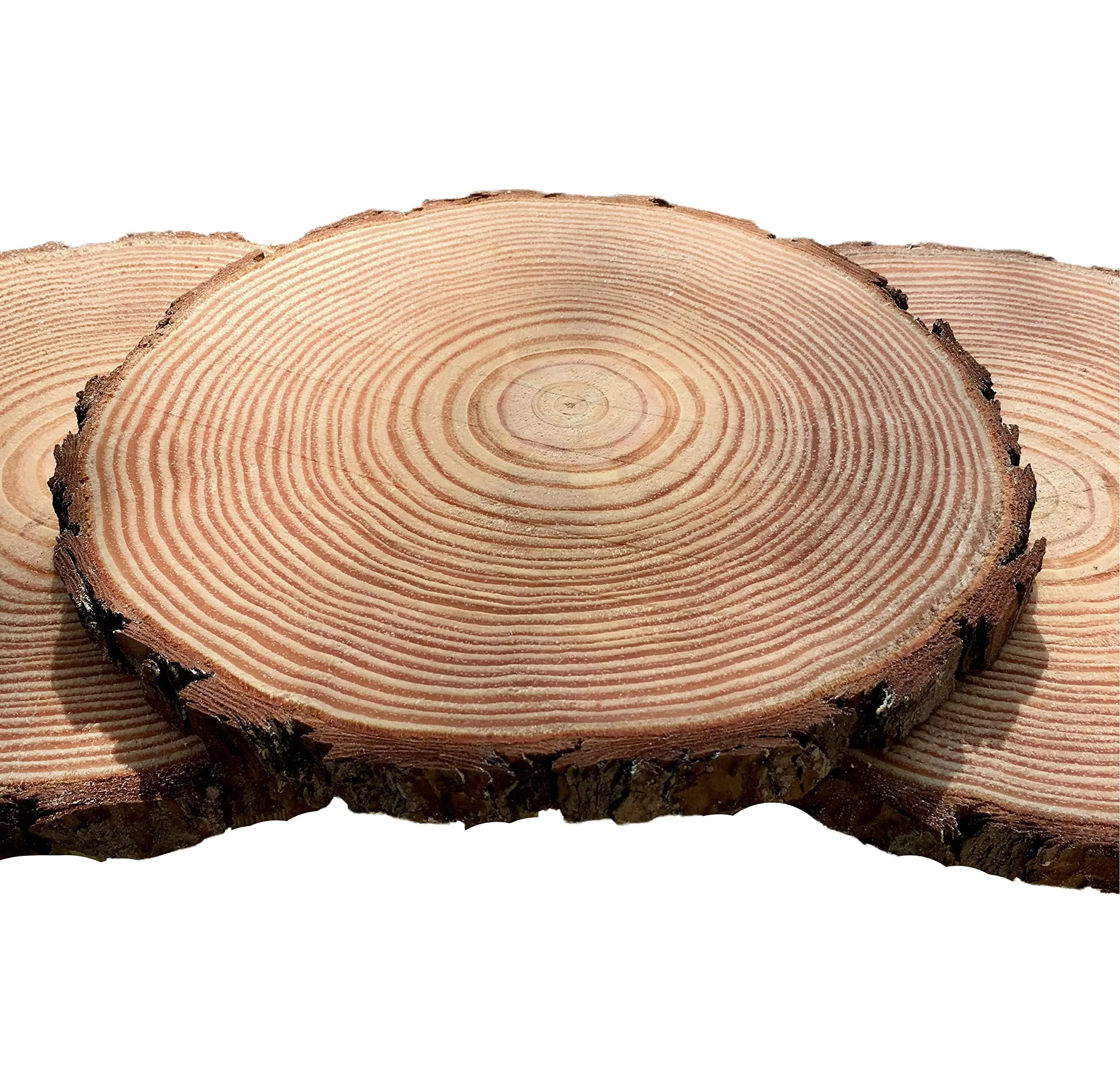 18-30cm Natural Wood Slices Ro - مراجعة Wedding Ceremony Supply وسعره