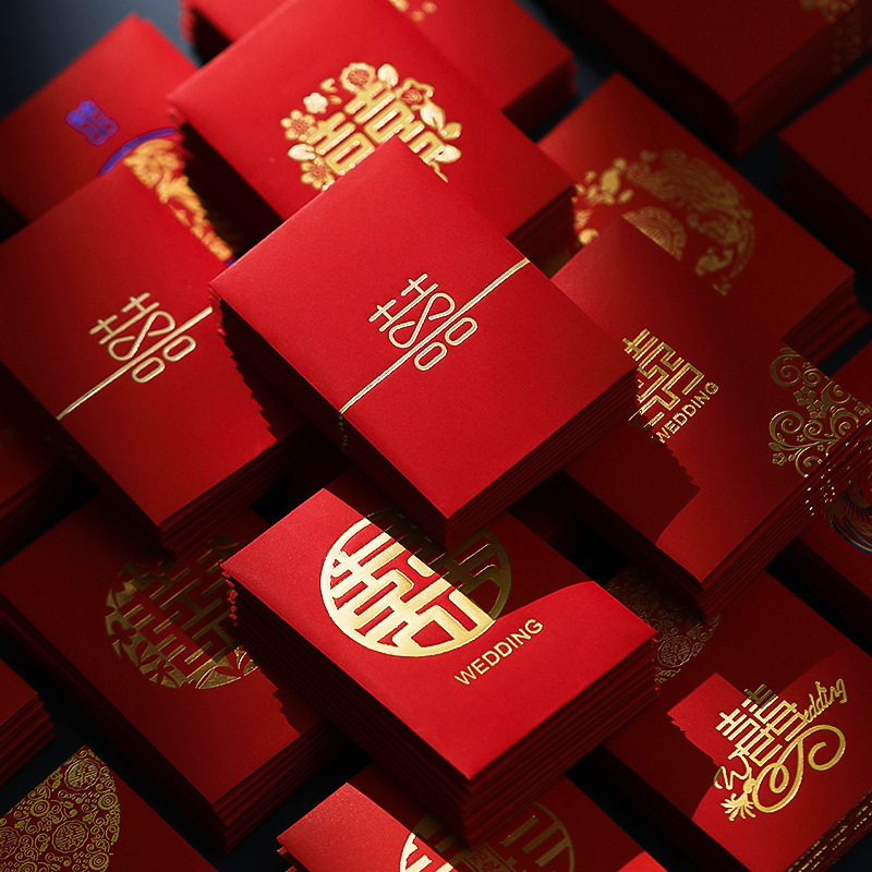 50pcs Chinese New Year Red Env - مراجعة Wedding Envelopes وسعره