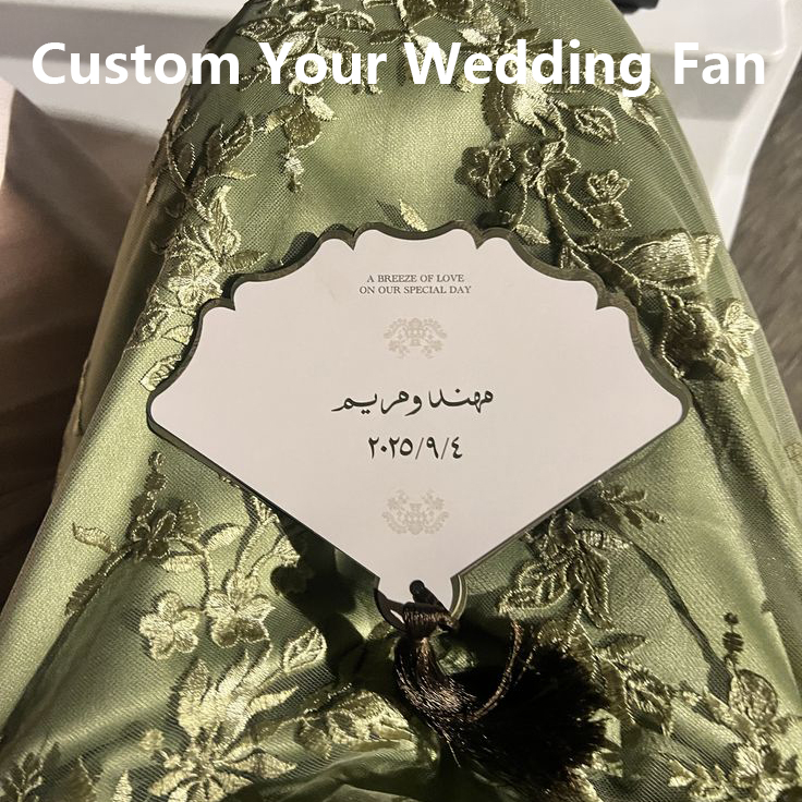 Custom Luxury Wedding Fan Pers - مراجعة Wedding Supply Business وسعره