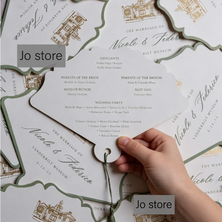 Custom Luxury Wedding Fan Pers - مراجعة Wedding Supply Business وسعره