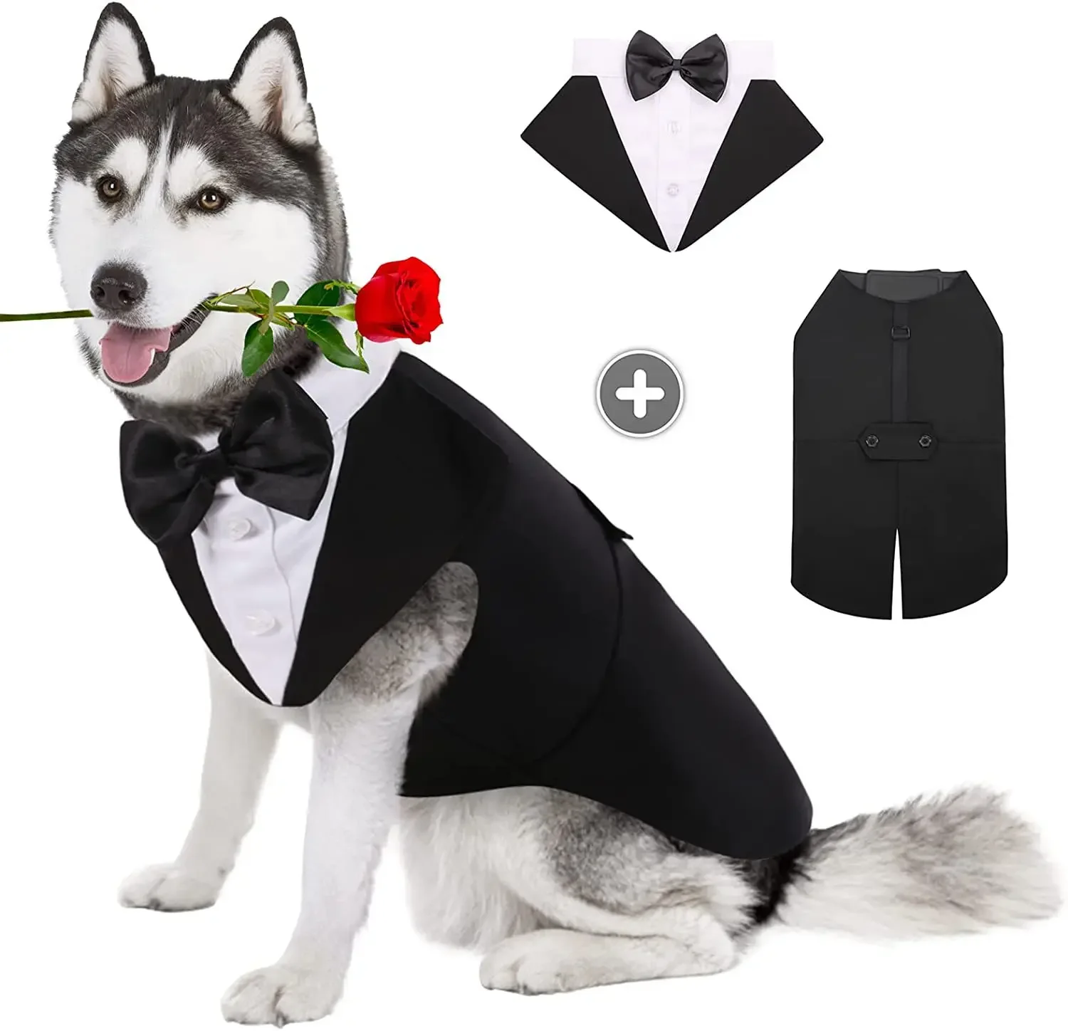 Pet Dog Clothes Wedding Shirt  - مراجعة Suit Supply Wedding Party وسعره