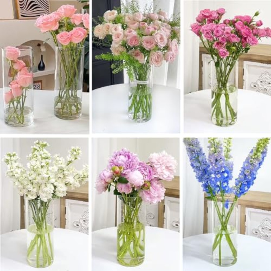 Centerpieces application clear - مراجعة Centerpiece Vase Tall وسعره