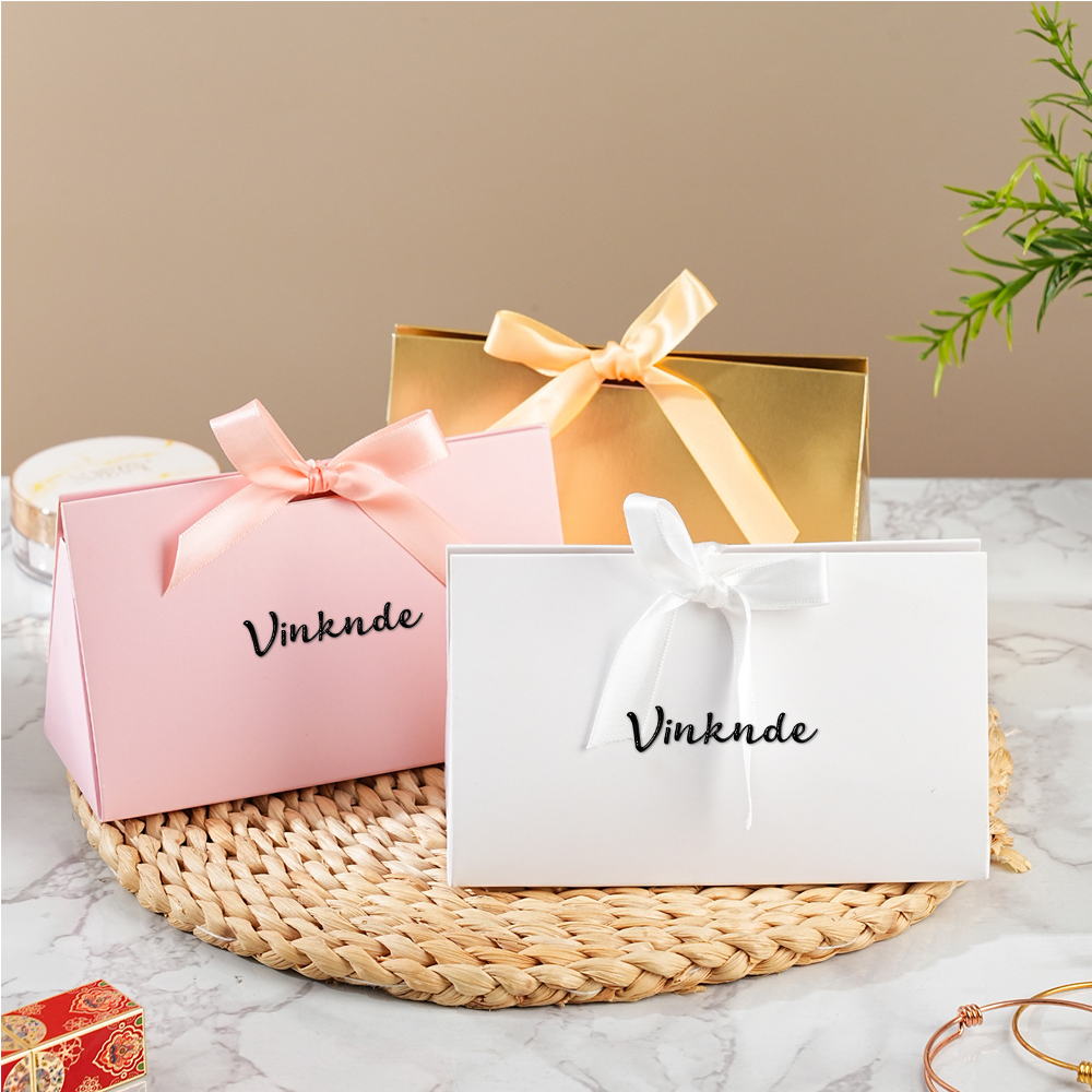 50/100pcs Custom Logo Gift Box - مراجعة Wedding Favor Box وسعره