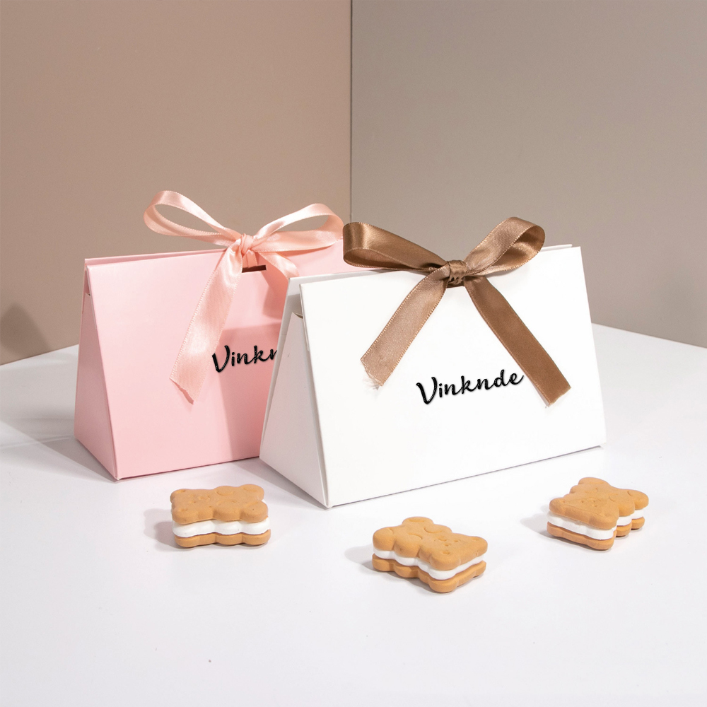 50/100pcs Custom Logo Gift Box - مراجعة Wedding Favor Box وسعره