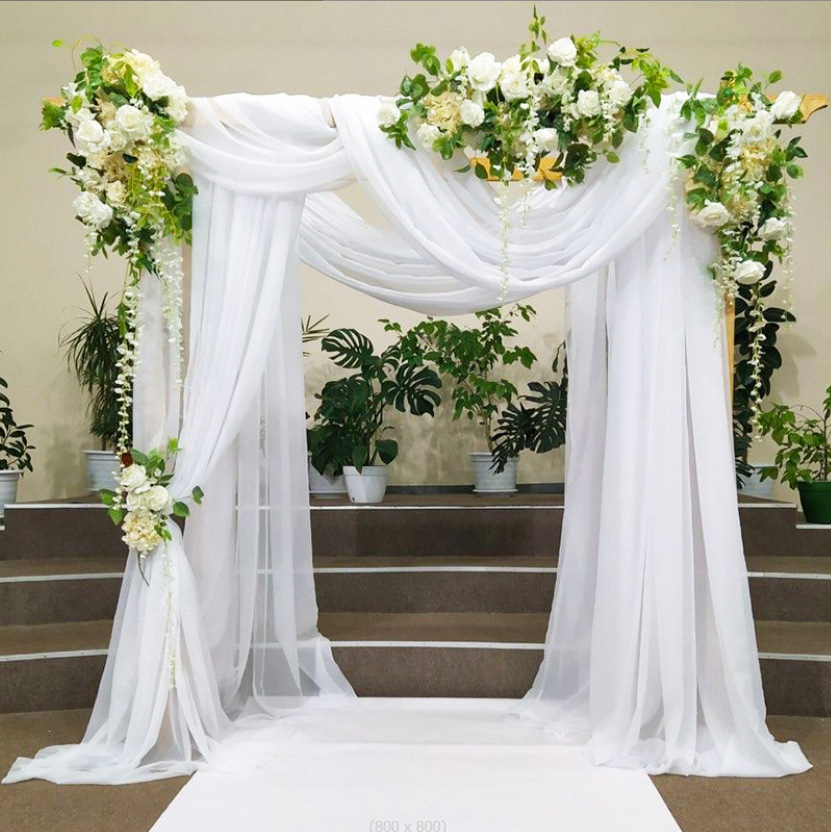 6 Meters Wedding Arch Drape Fa - مراجعة Wedding Ceremony Supply وسعره