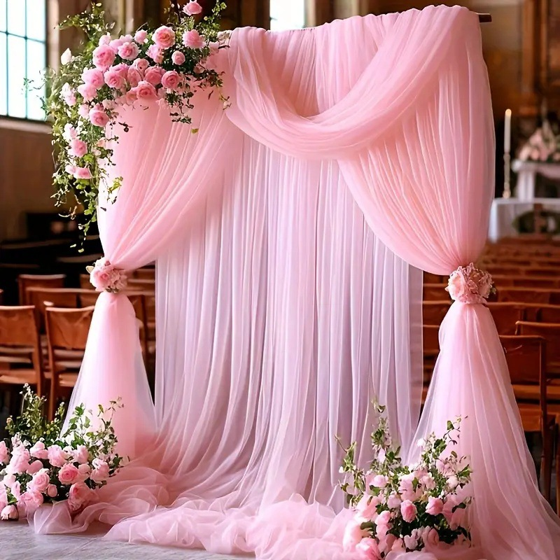 6 Meters Wedding Arch Drape Fa - مراجعة Wedding Ceremony Supply وسعره