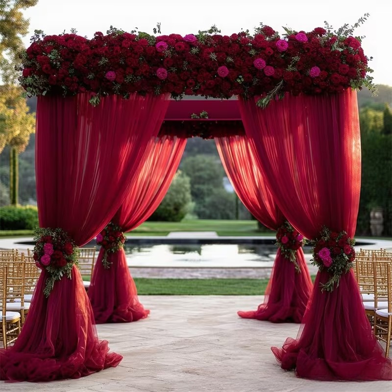 6 Meters Wedding Arch Drape Fa - مراجعة Wedding Ceremony Supply وسعره